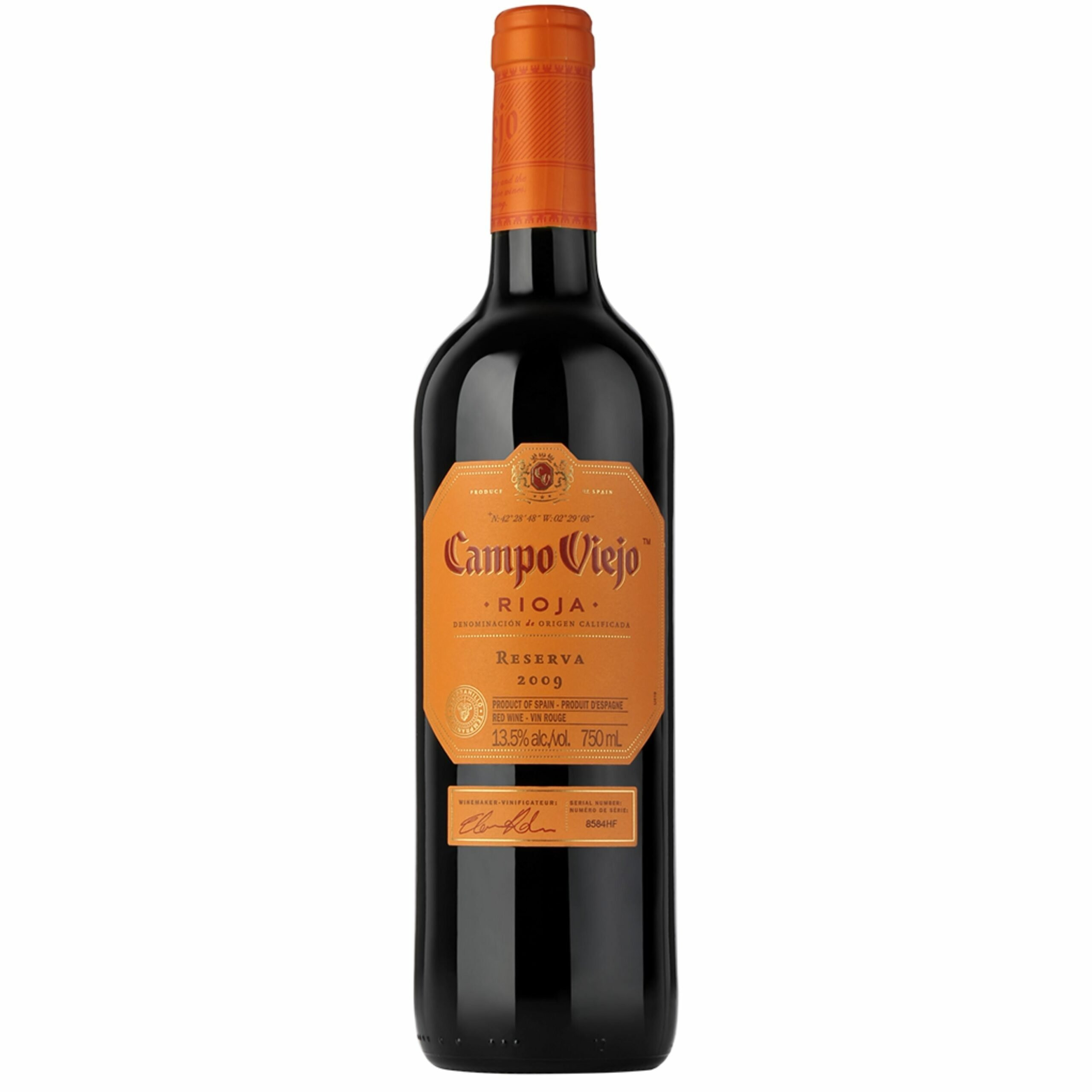 Campo Viejo Rioja Reserva Red Wine 750ml