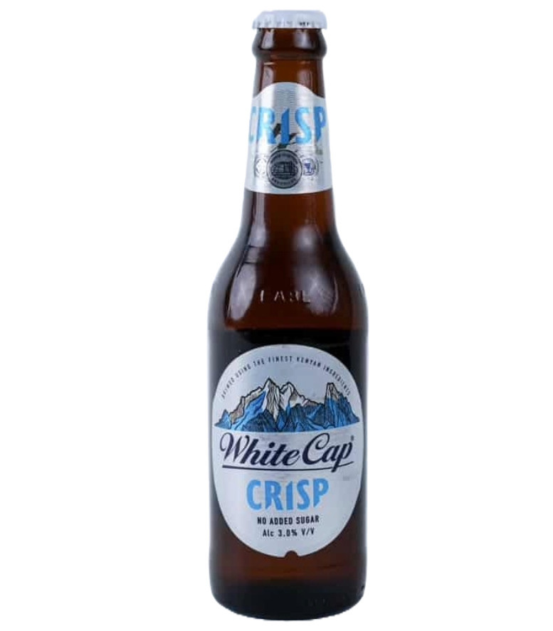 White Cap Crisp 330ml - Image 1