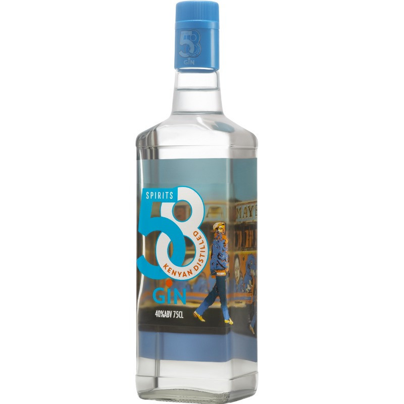 58 Classic Premium Gin 750ml - Image 1