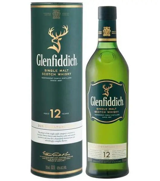 Glenfiddich 12 Year Old Single Malt Whiskey 1L