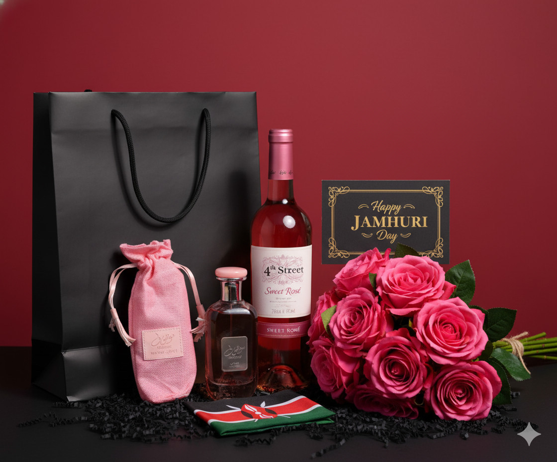 Elegant Rosè Hamper - Image 1