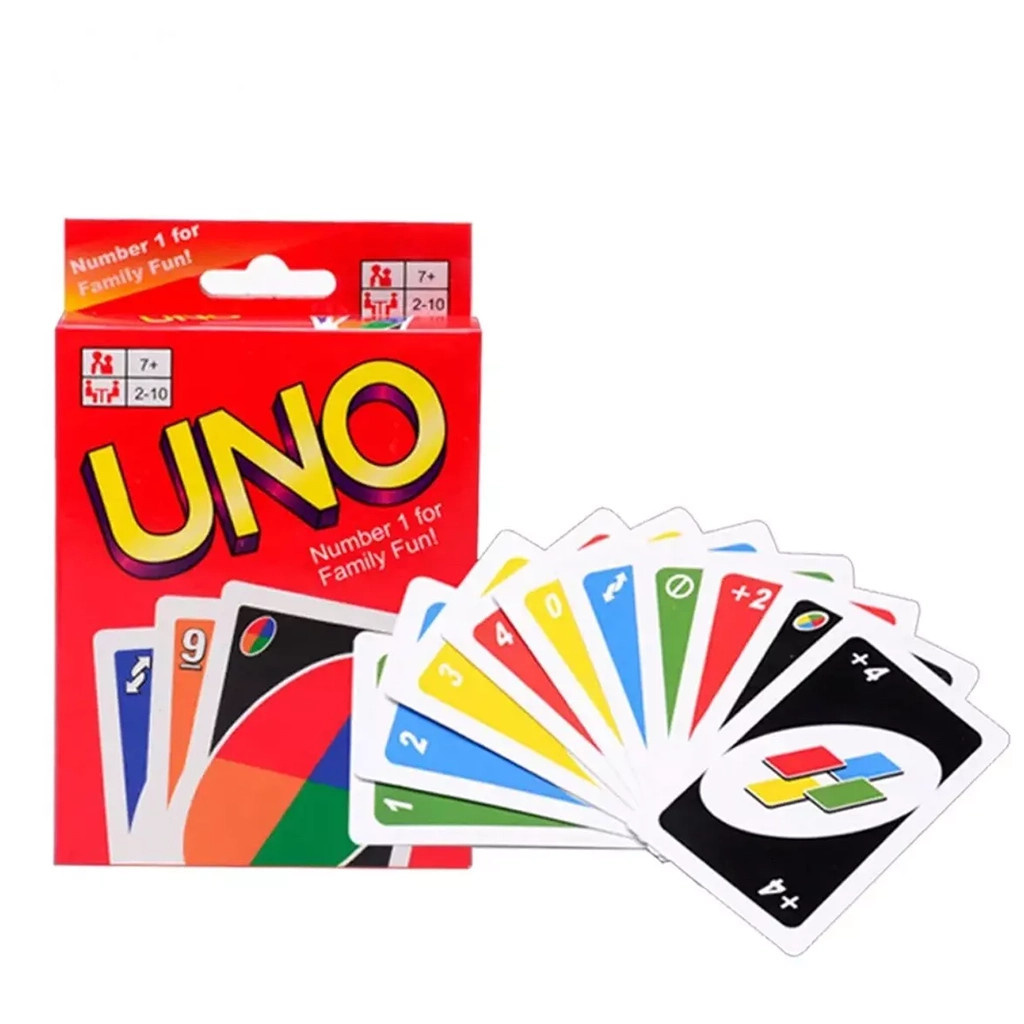UNO Color & Number Matching Card Game