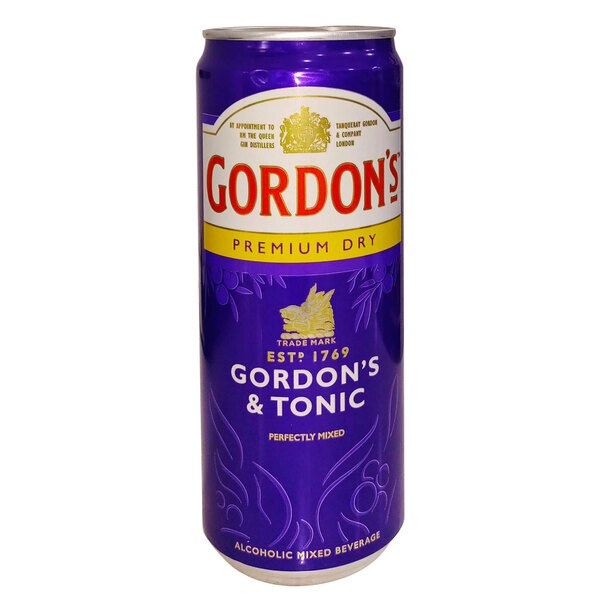 Gordon's & Tonic Premium Dry Gin Can 330ml