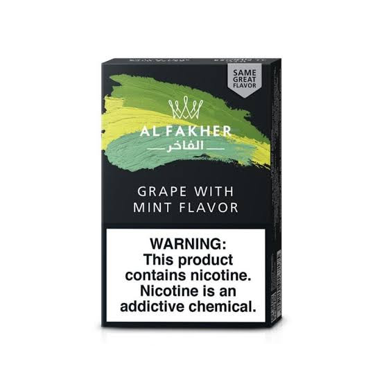 Al Fakher Grape with Mint Shisha Flavor- 50g