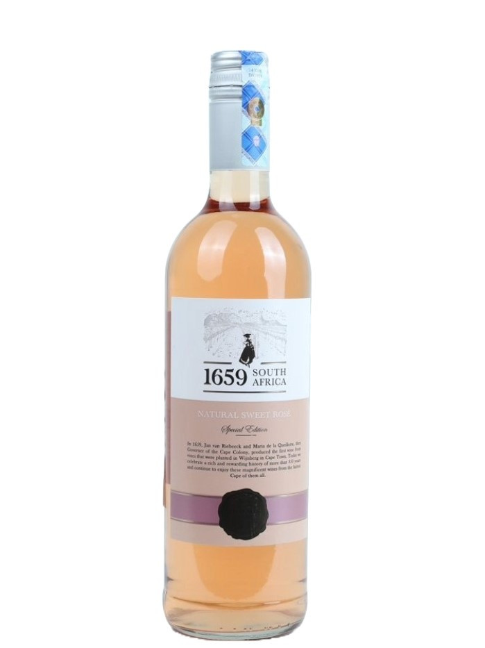 1659 Natural Sweet Rose Wine 750ml