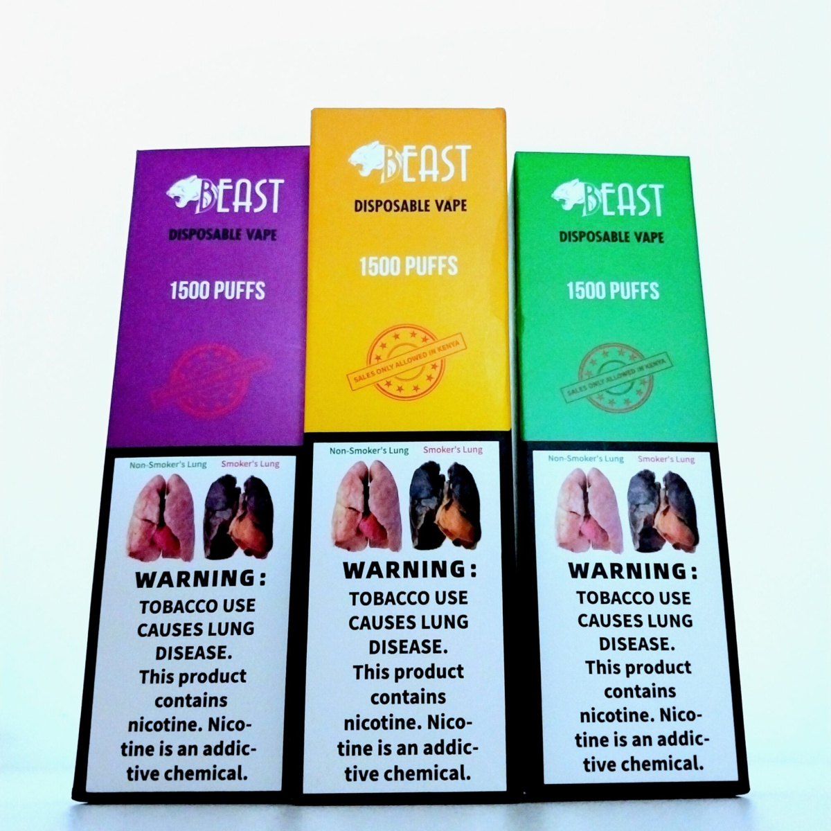 Beast 1500 Multiflavoured High Capacity Puffs Vapes