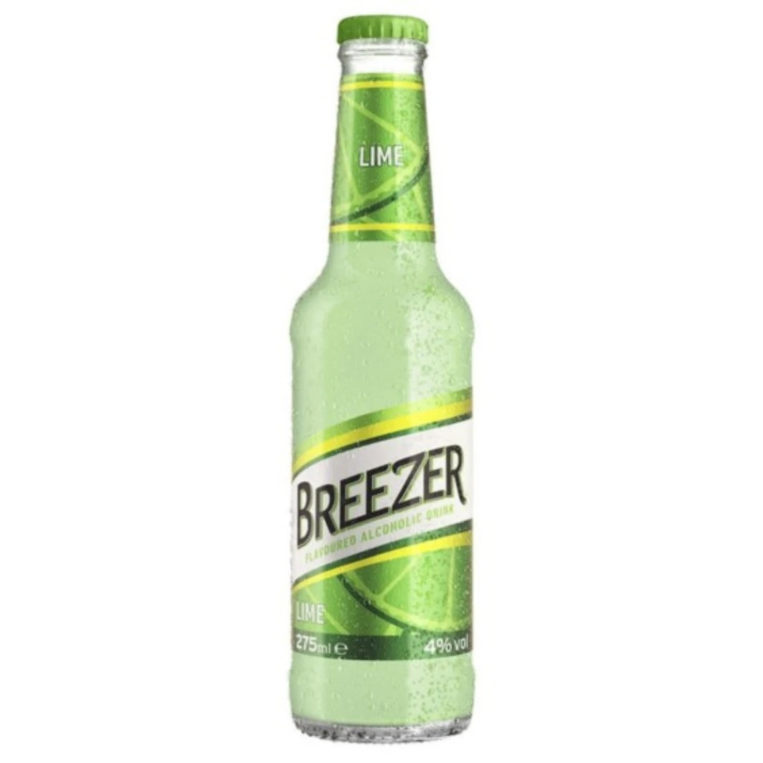Breezer Lime Flavoured Alcoholic Drink 275ml