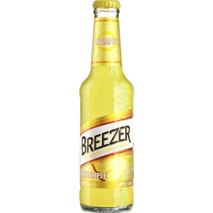 Breezer Pineapple Flavoured Alcoholic Drink 275ml
