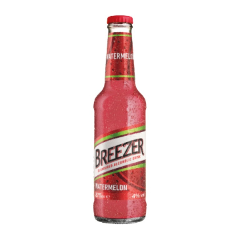 Breezer Watermelon Flavoured Alcoholic Drink 275ml