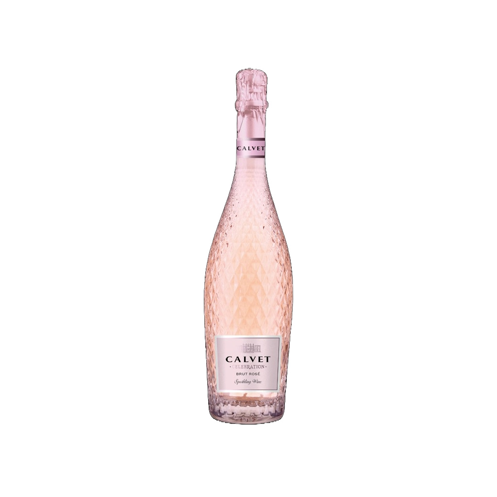 Calvet Celebration Brut Rose Sparkling Wine 750ml