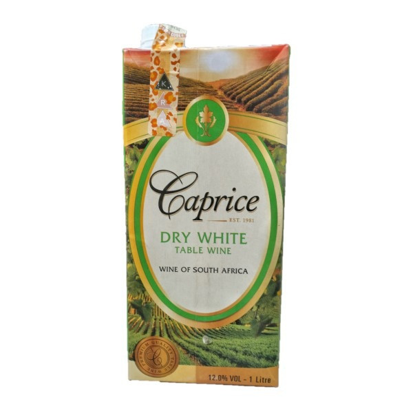 Caprice Dry White Wine 1L