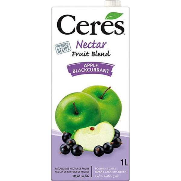 Ceres Nectar Apple & Blackcurrant Juice 1L