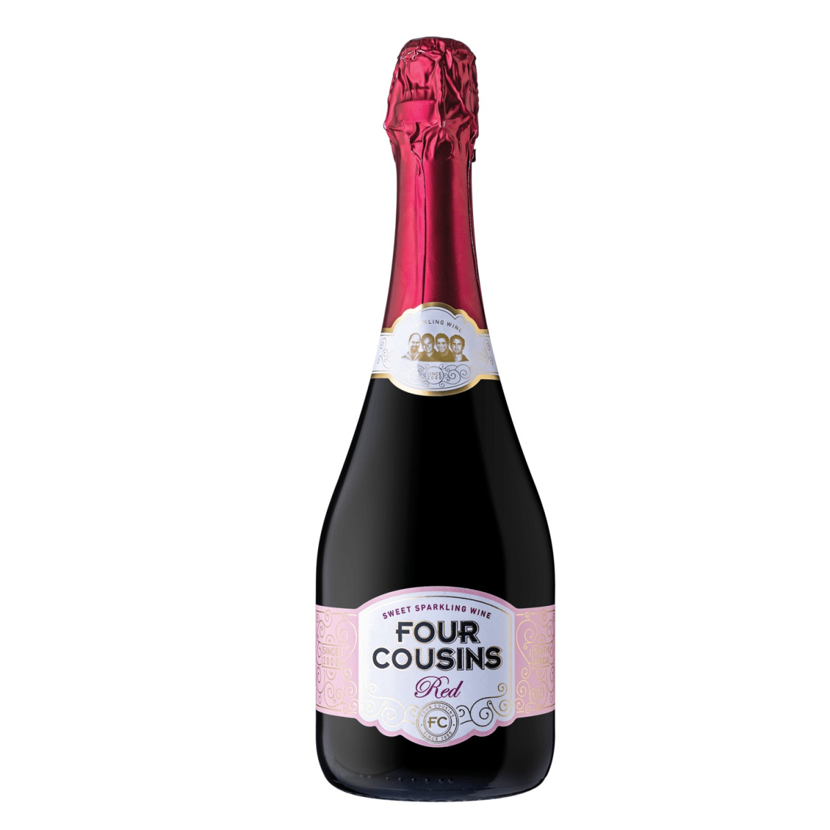 Four Cousins Blush Sparkling Red Wine 750ml