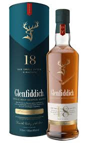 Glenfiddich 18 Years Old Scotch Whiskey 1L