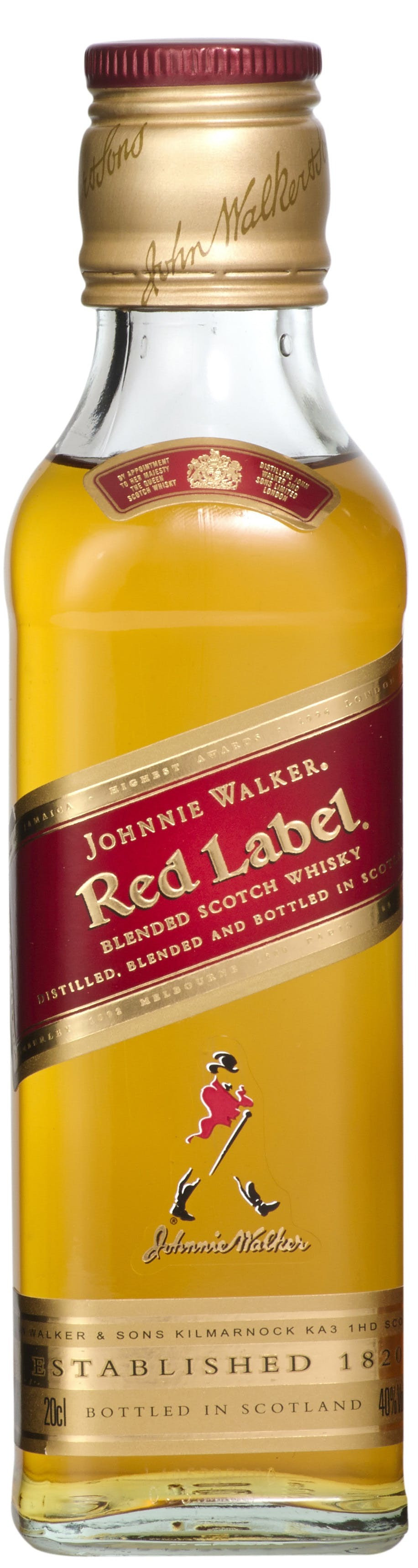Johnnie Walker Red Label Blended Scotch Whiskey 250ml - Image 1