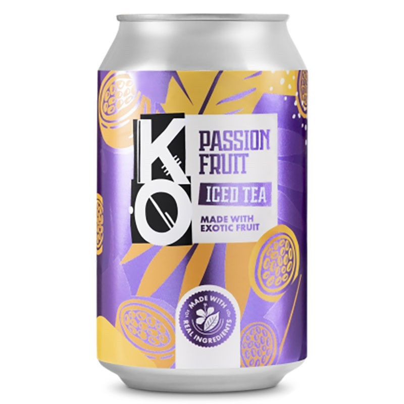 KO Passion Fruit African Iced Tea 330ml - Image 1