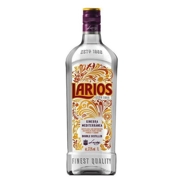 Larios Ginebra Mediterranea Dry Gin 1L