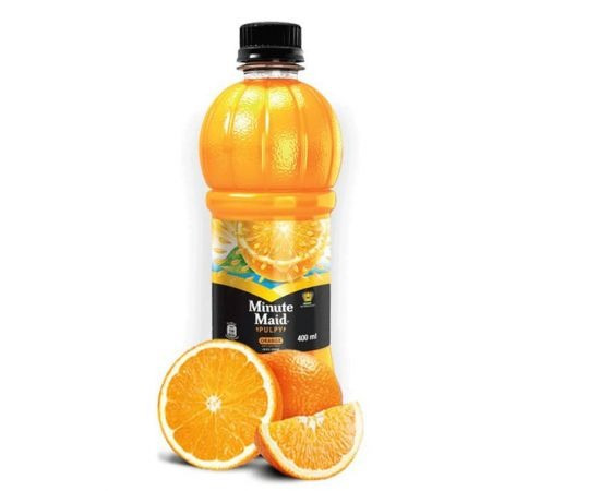 Minute Maid Orange Pulpy Juice 400ml