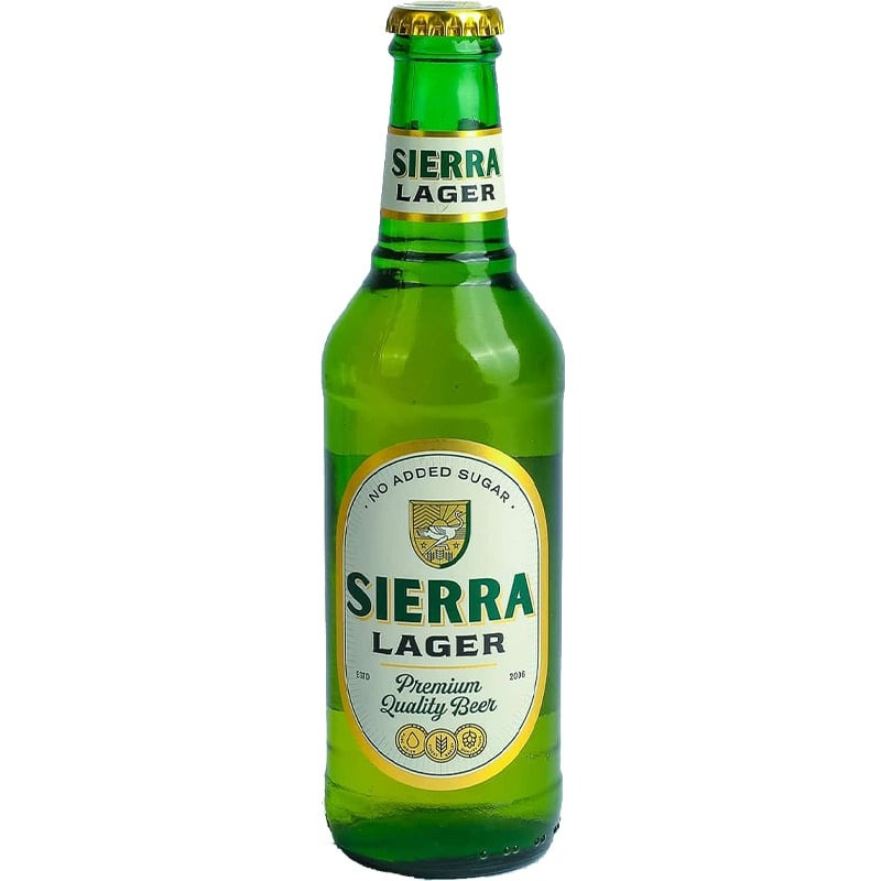 Sierra Lager Premium Quality Beer 330ml - Image 1
