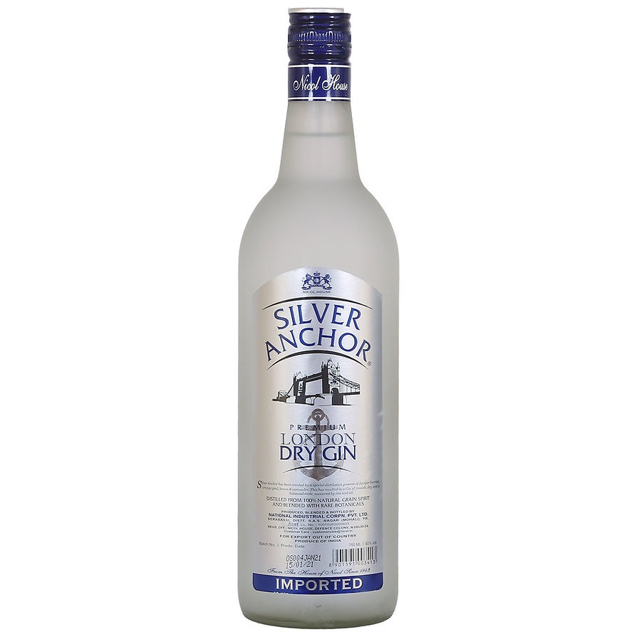 Silver Anchor Premium London Dry Gin 750ml - Image 1