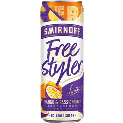 Smirnoff Freestyler Mango & Passion Vodka 330ml
