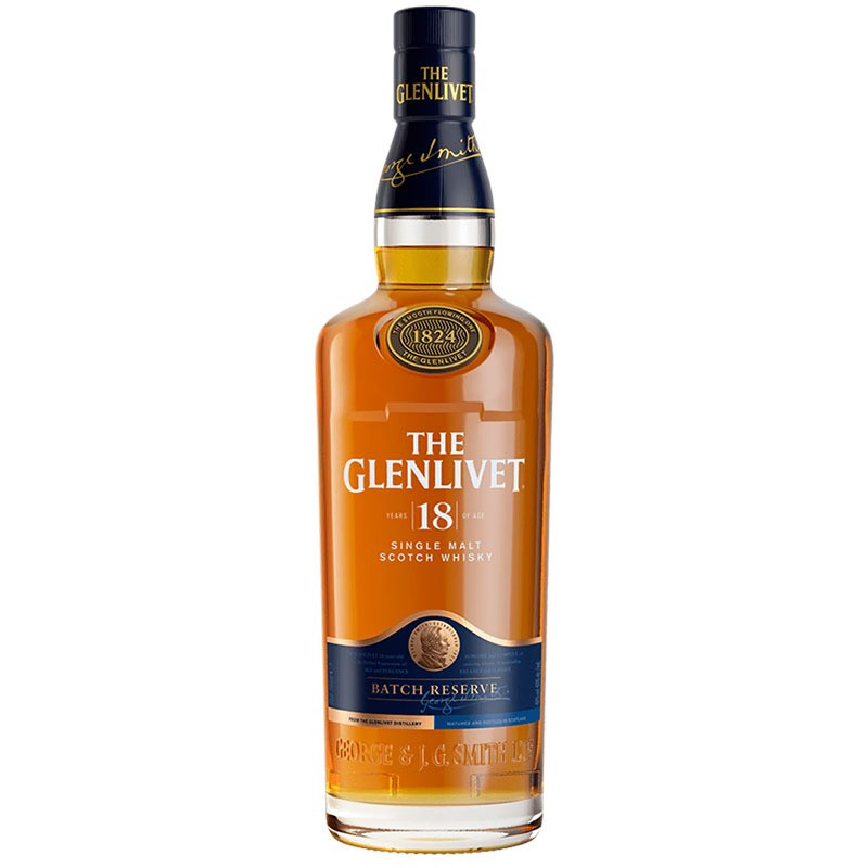 The Glenlivet 18yrs Single Malt Scotch Whiskey 1L - Image 1