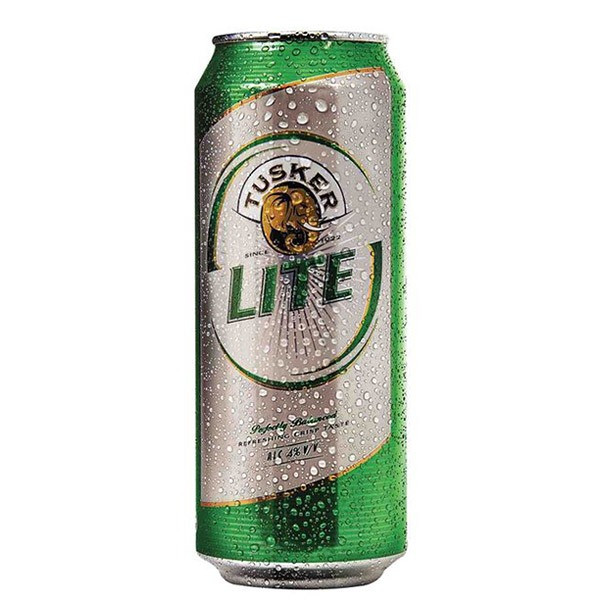 Tusker Lite Can 500ml