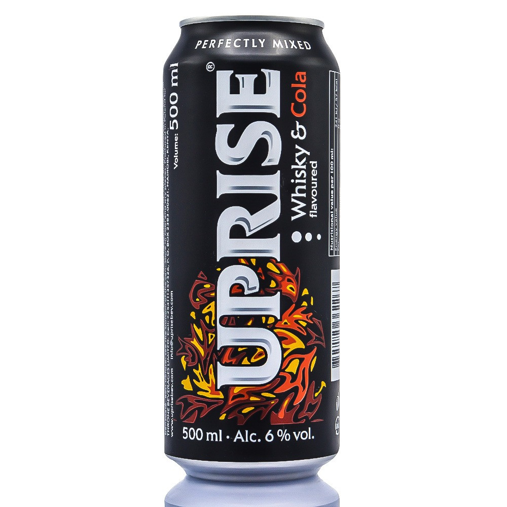 Uprise Whiskey & Cola Flavoured 500ml - Image 1