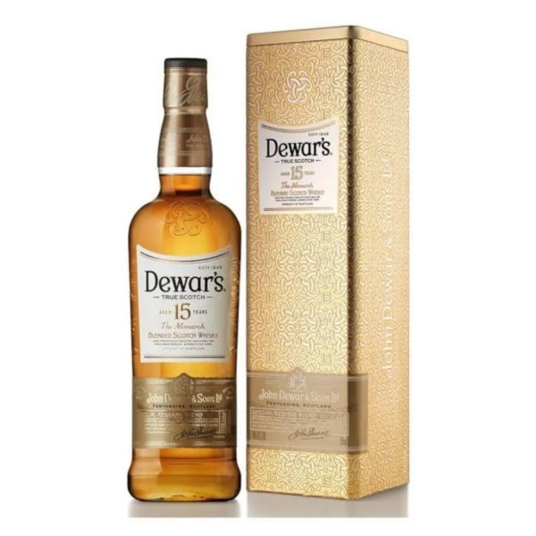 Dewar's Blended Scotch 15 Year Old Whiskey 750ml