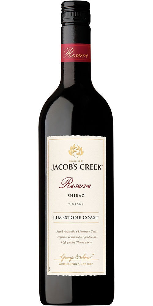 Jacob's Creek Limestone Reserve Shiraz Wine 750ml