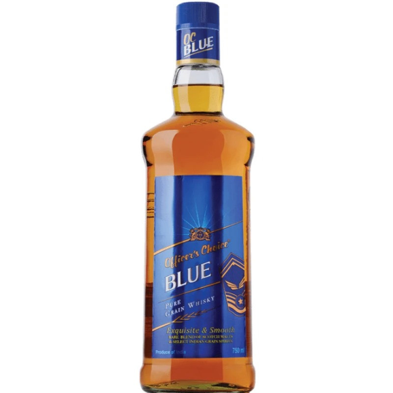 Officer’s Choice Blue Grain Whiskey 750ml - Image 1