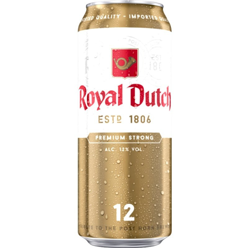 Royal Dutch 12% Premium Strong Beer 500ml - Image 1